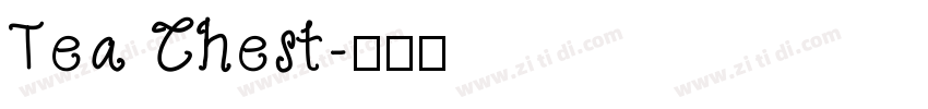 Tea Chest字体转换